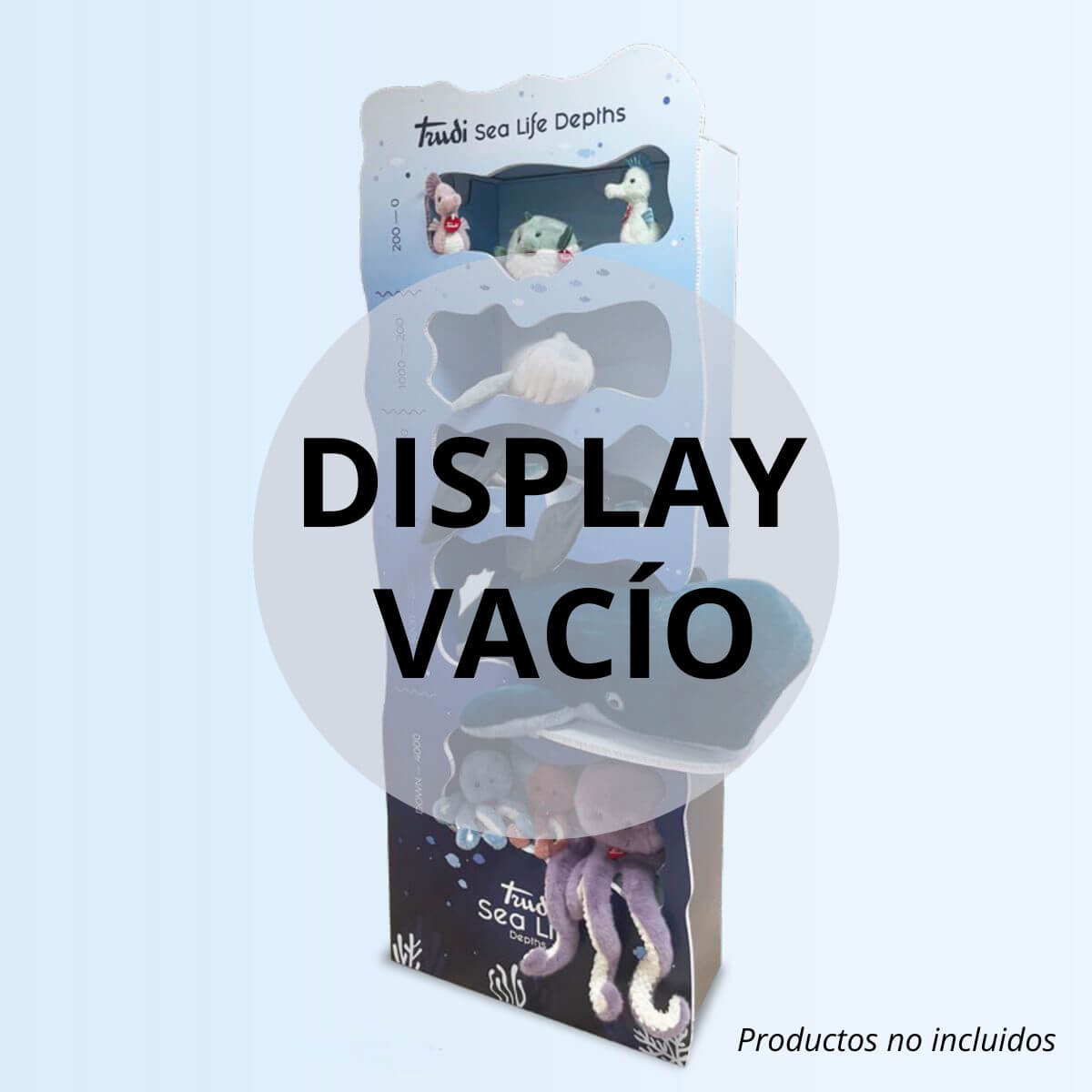 Display vacío Trudi Sealife