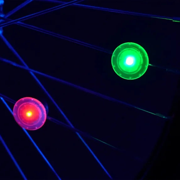 2 Luces para Radio de Bicicleta