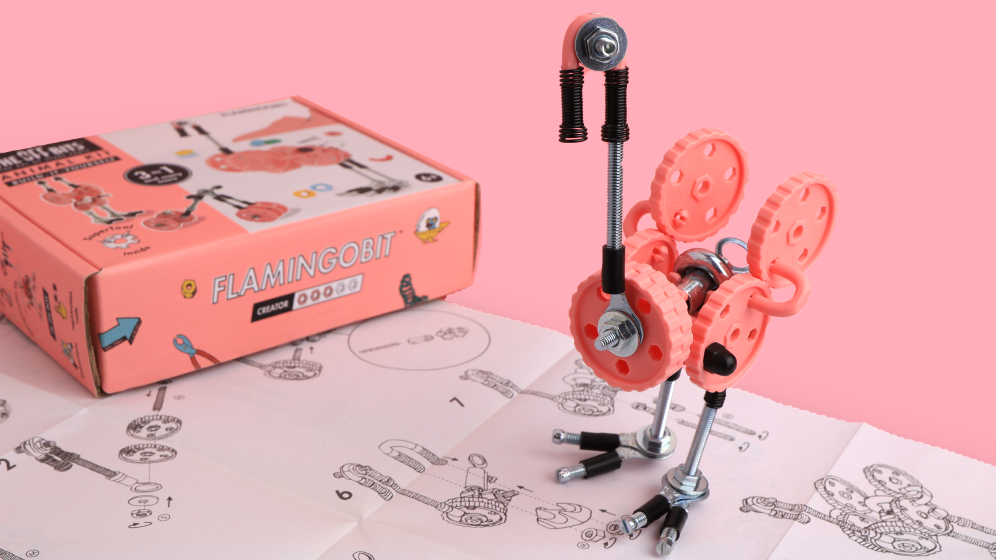 Kit de construcción FlamingoBit