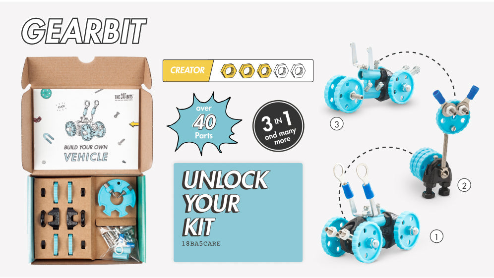 Kit de construcción GearBit