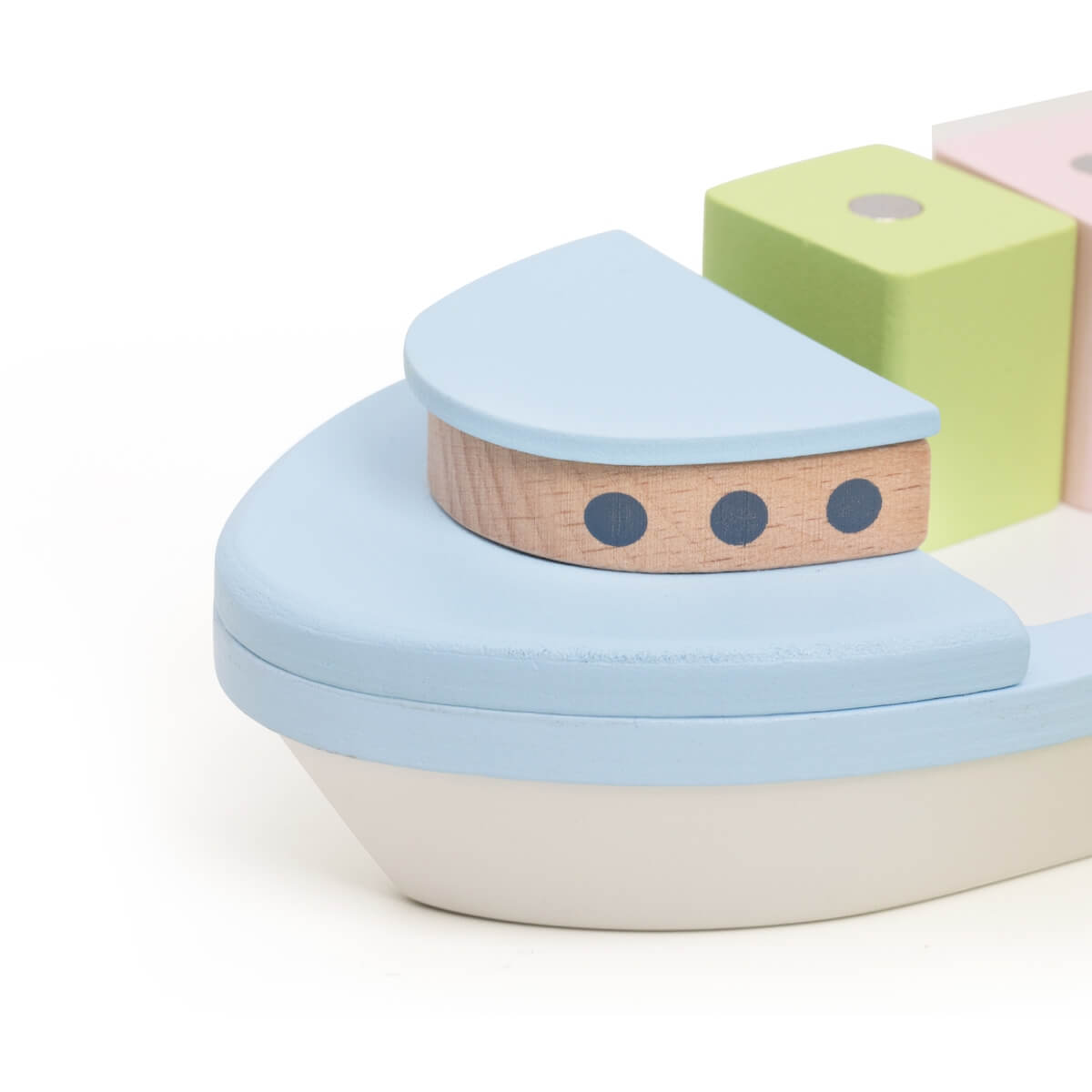 Barco de Bloques magnéticos