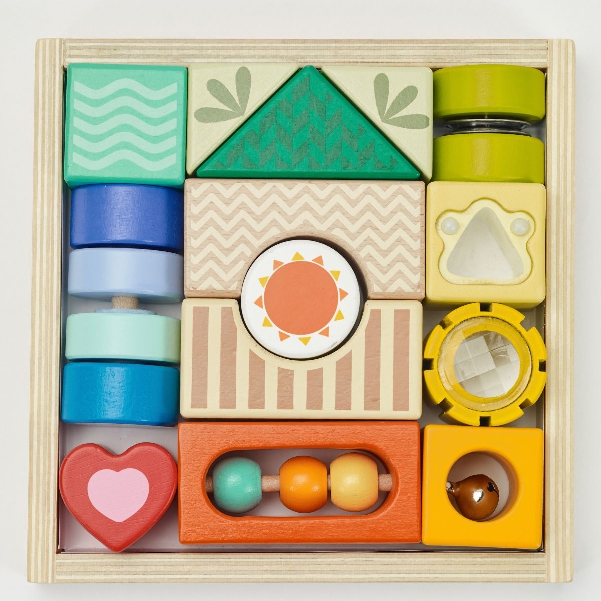 Bloques de exploración sensorial