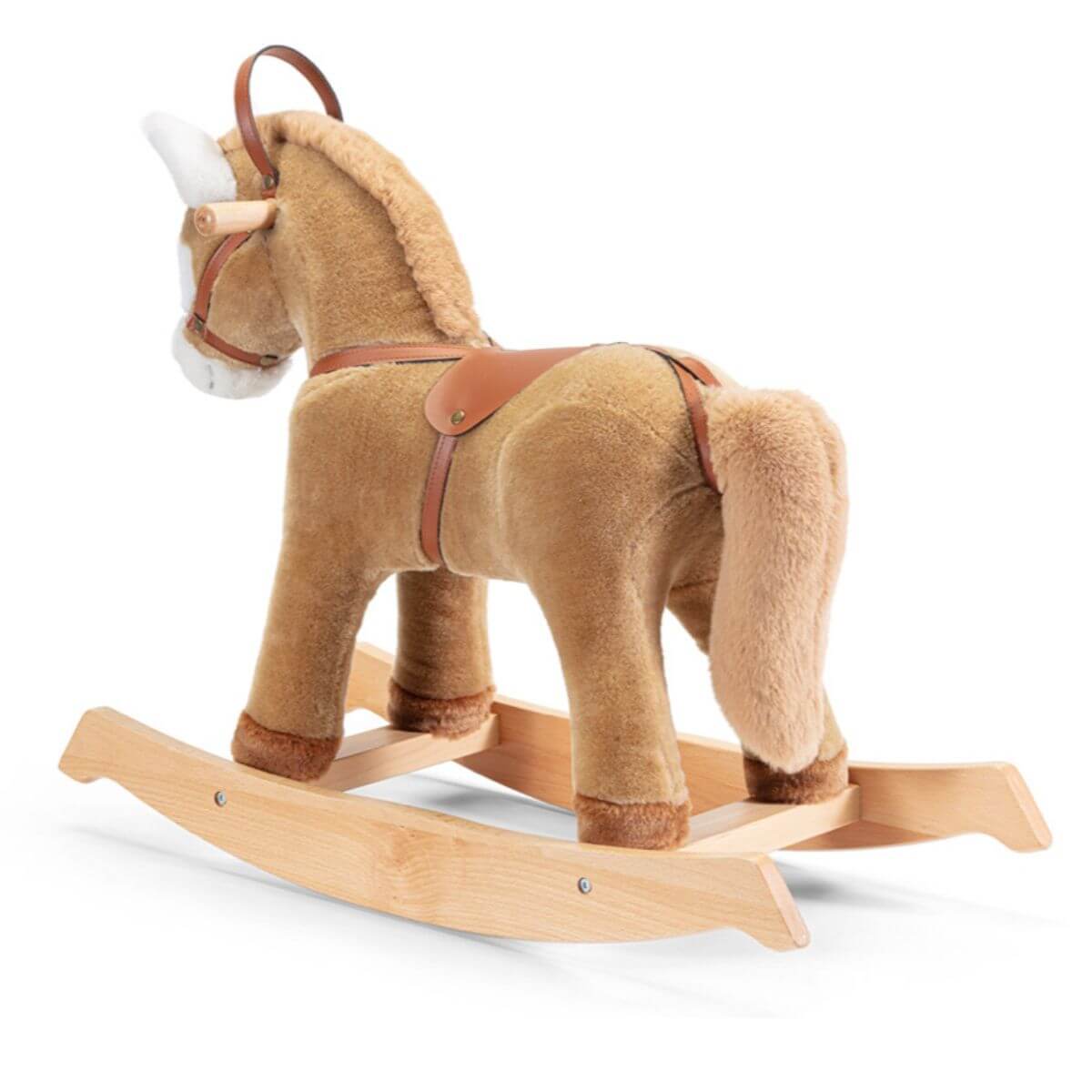 Caballo Balancín beige