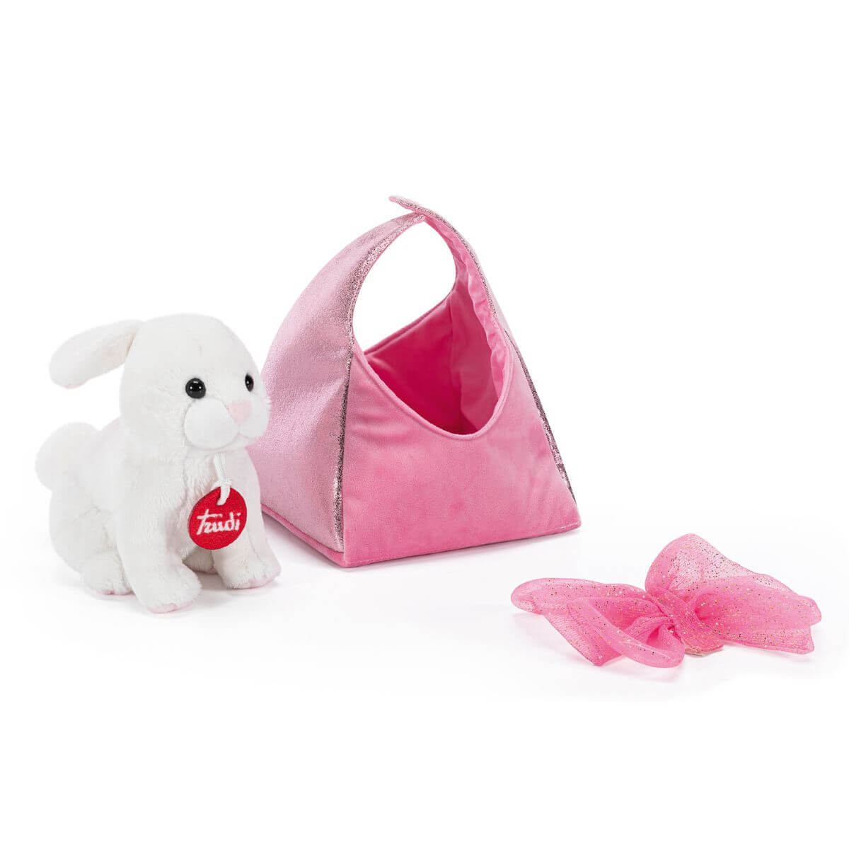 Conejito bolsa con lazo