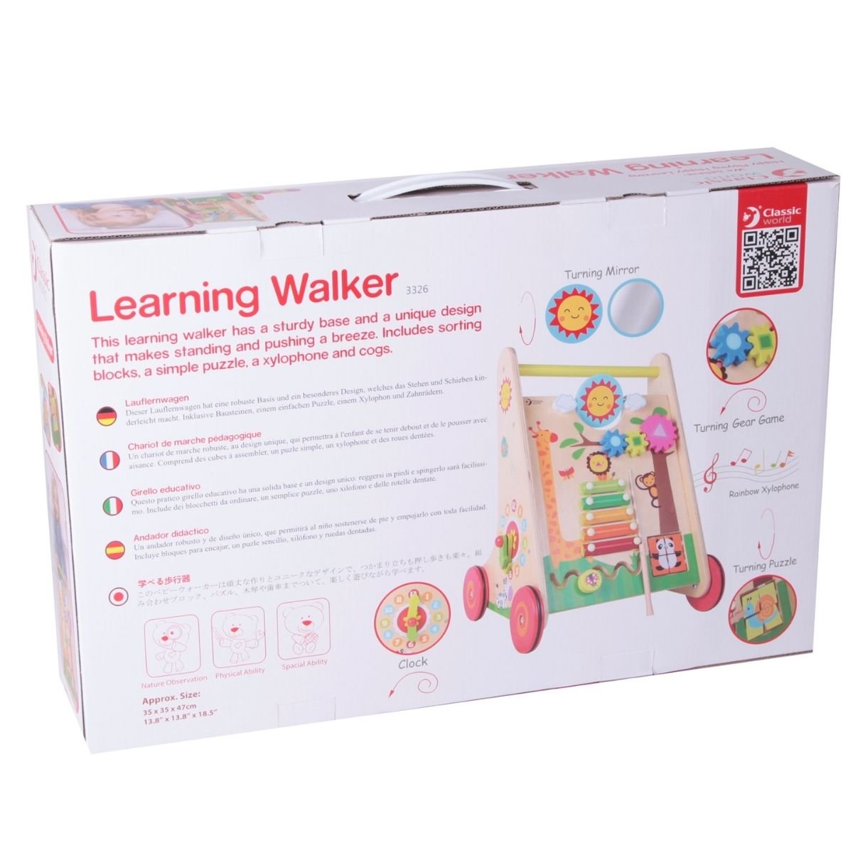 Correpasillos de aprendizaje