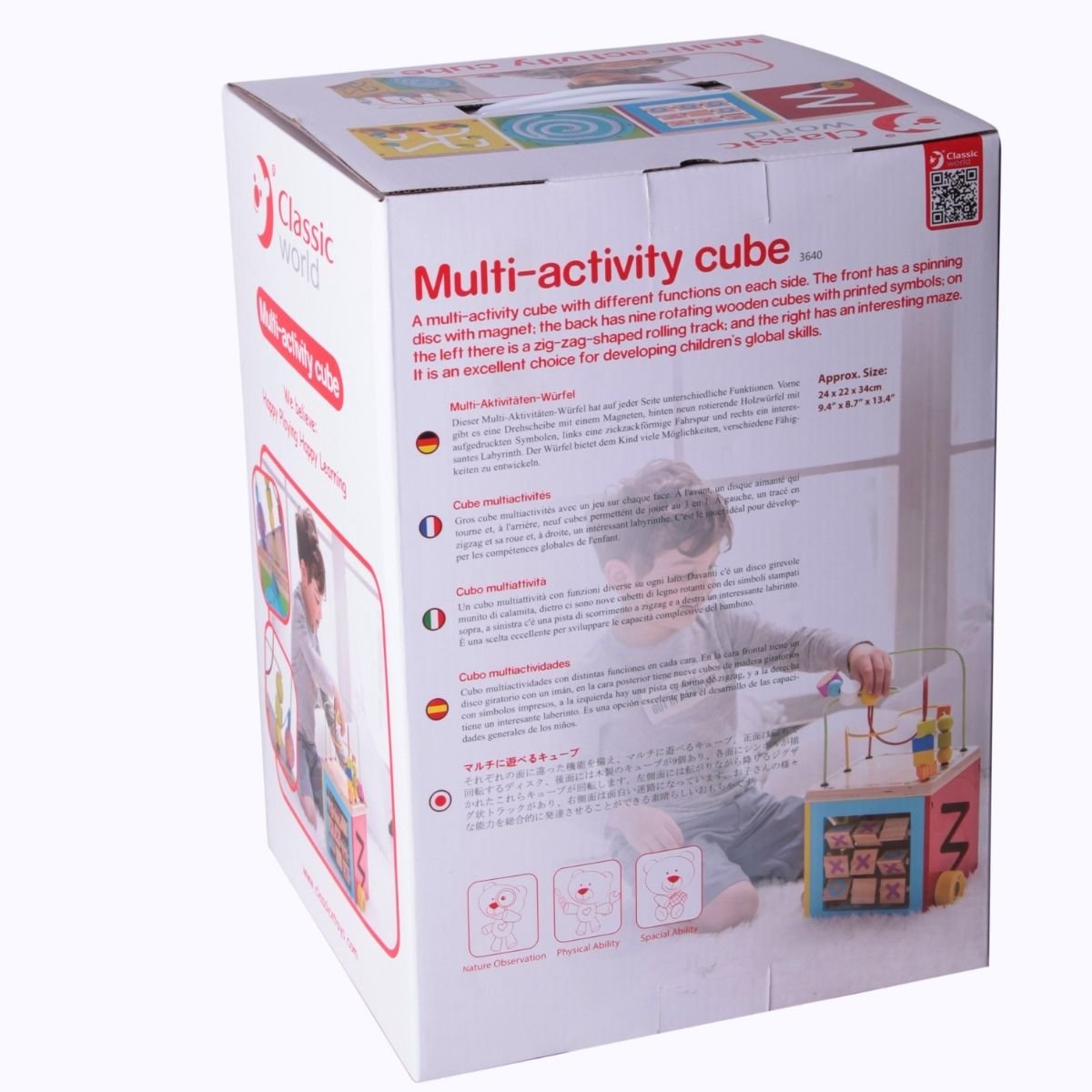 Cubo de actividades Colores