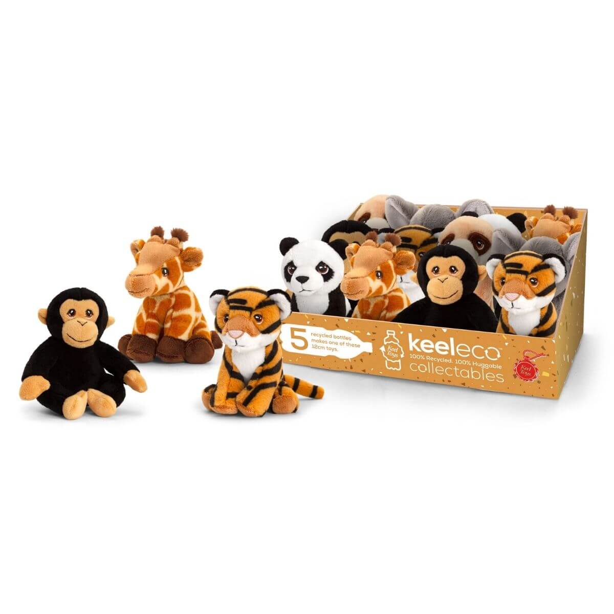 Display Peluche Selva 12cm Keel Toys (12 unidades)