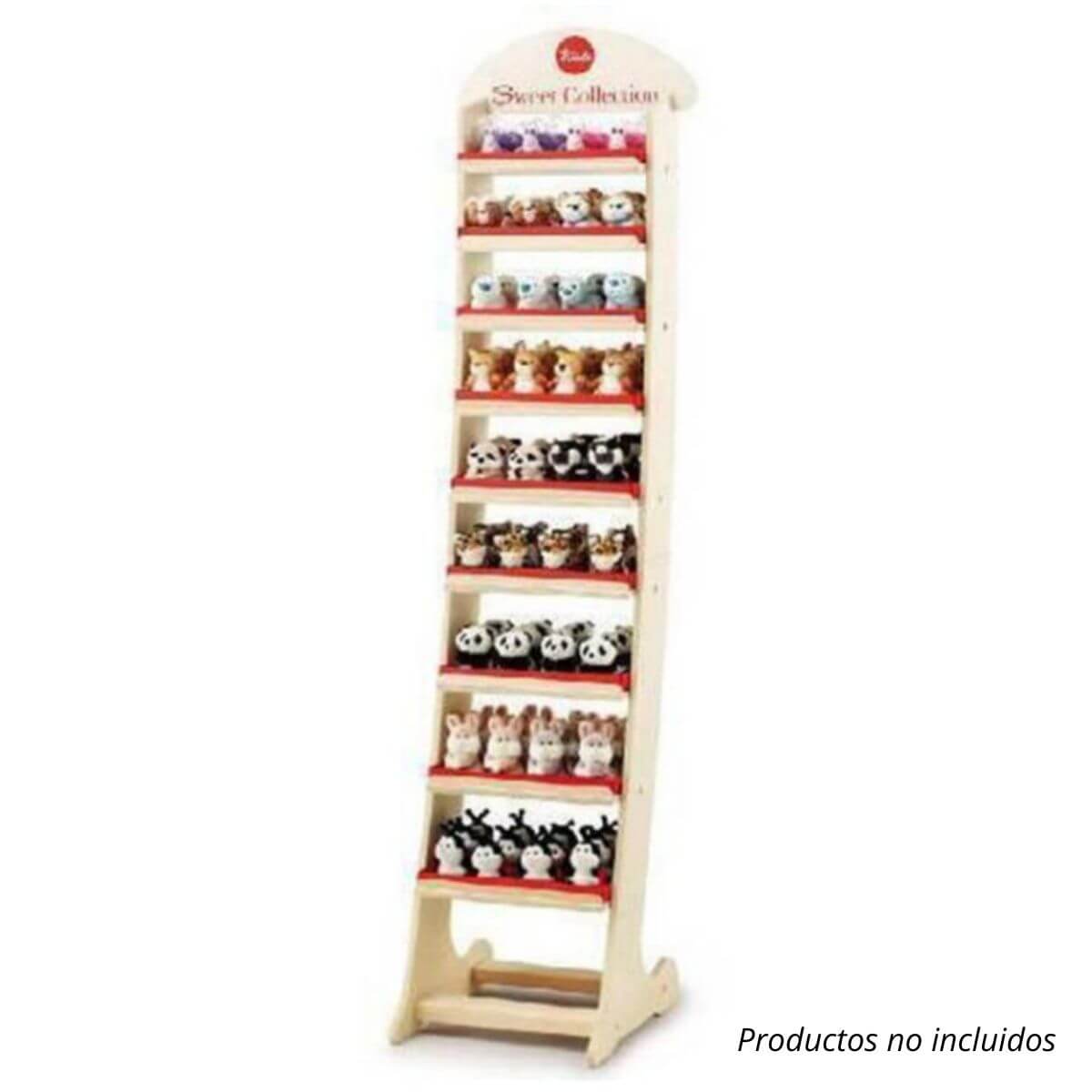 Display vacío Sweet Collection de pie (madera)