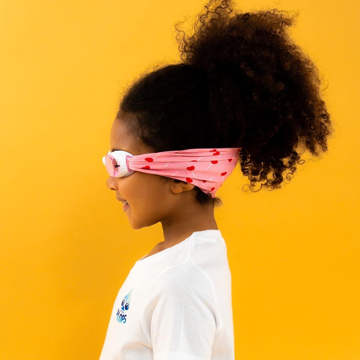 Gafas de natación Corazones de piruleta (3 - 10 años)