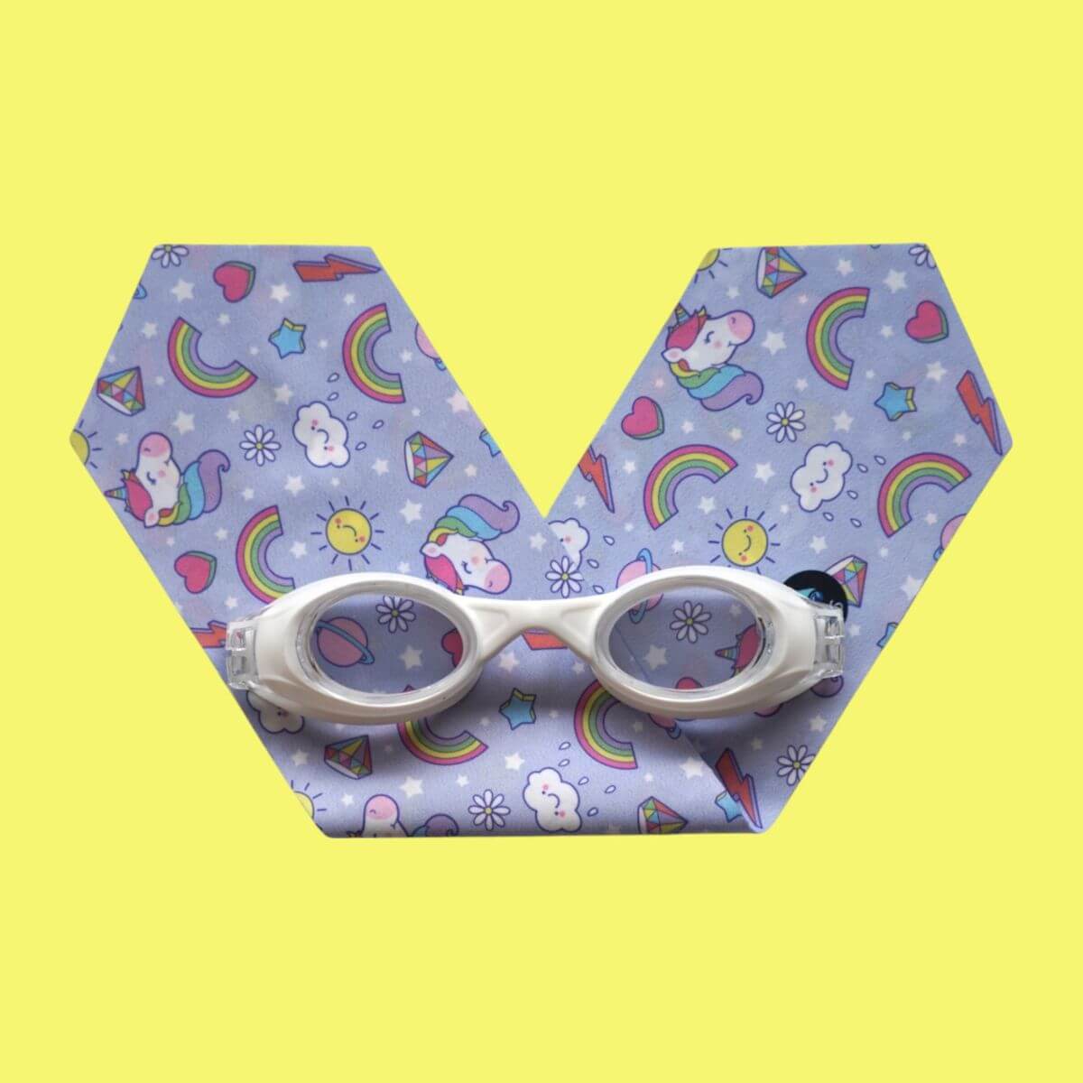Gafas de natación Unicornios Violeta (3 - 10 años)
