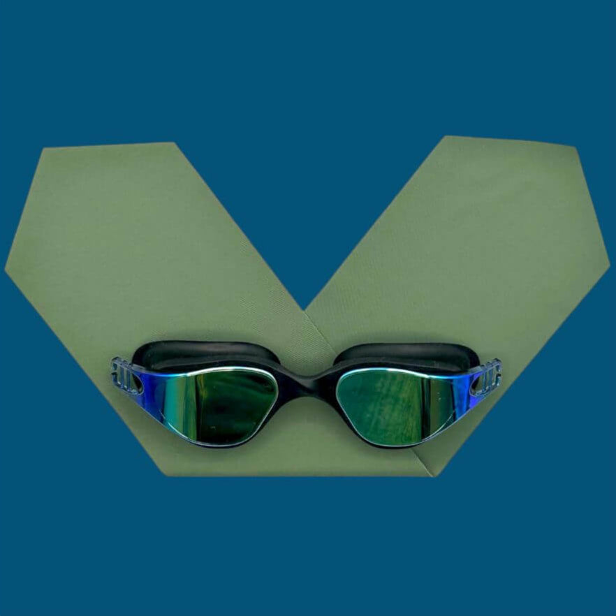Gafas de natación Verde Caqui (+11 años)