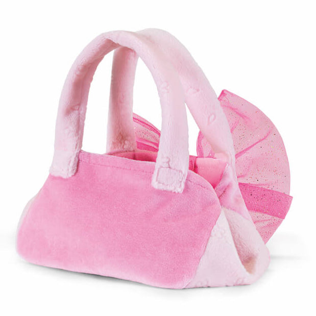 Gatito en bolsa con lazo