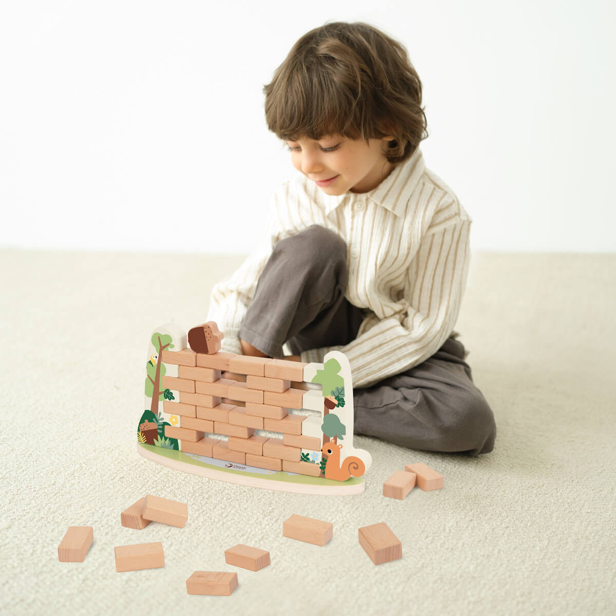 Juego Ardilla en la pared