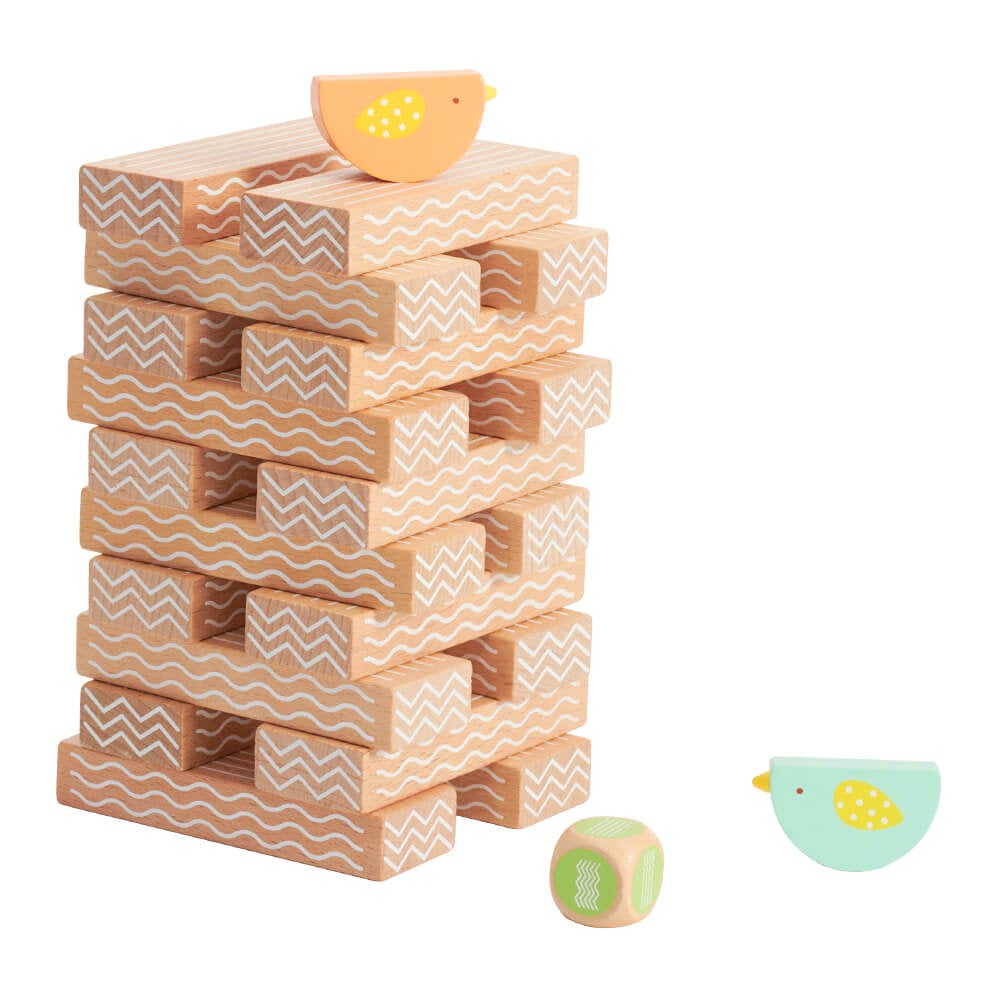 Juego de apilar Pájaros