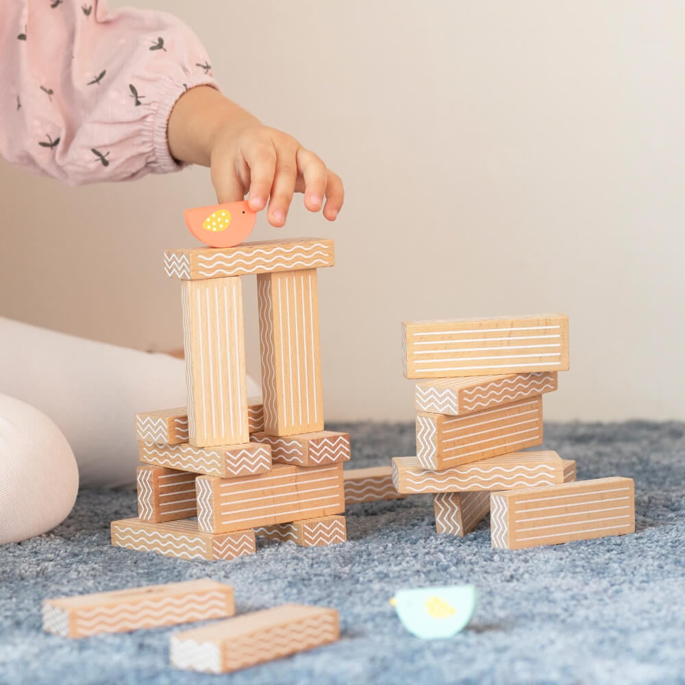 Juego de apilar Pájaros