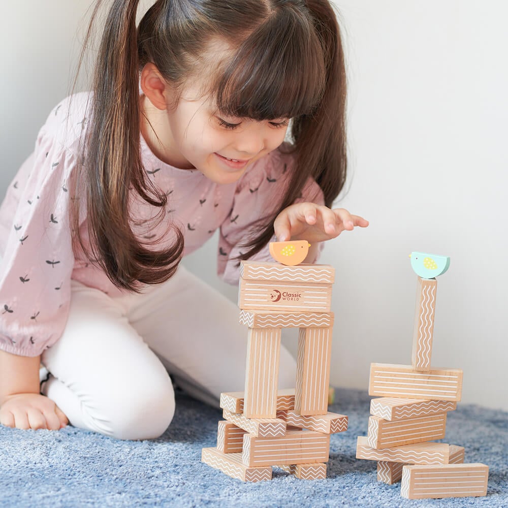 Juego de apilar Pájaros