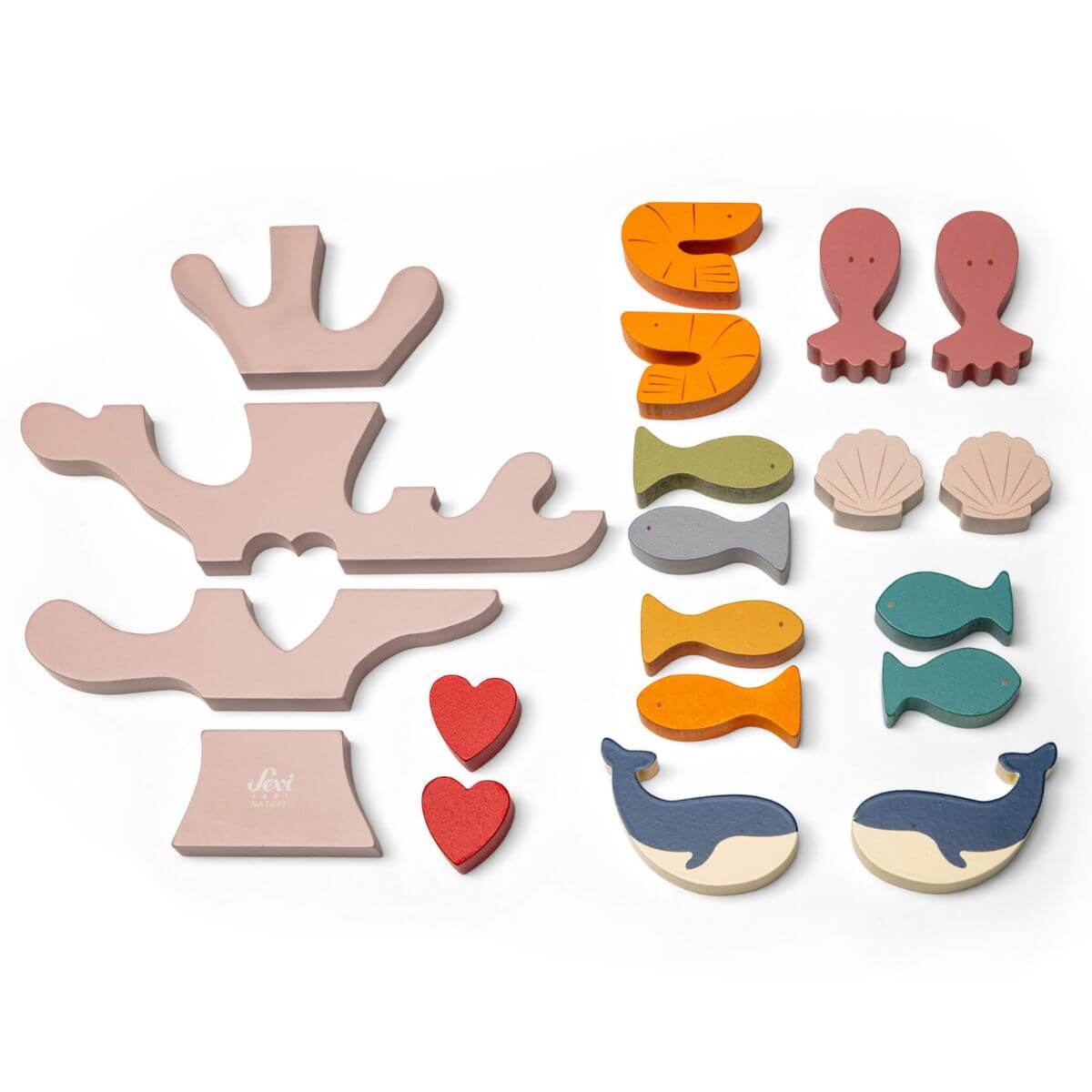 Juego de equilibrio Coral