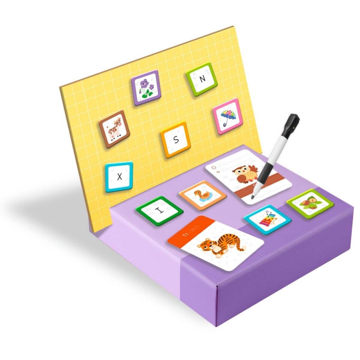 Juego magnético Aprender a escribir (inglés)