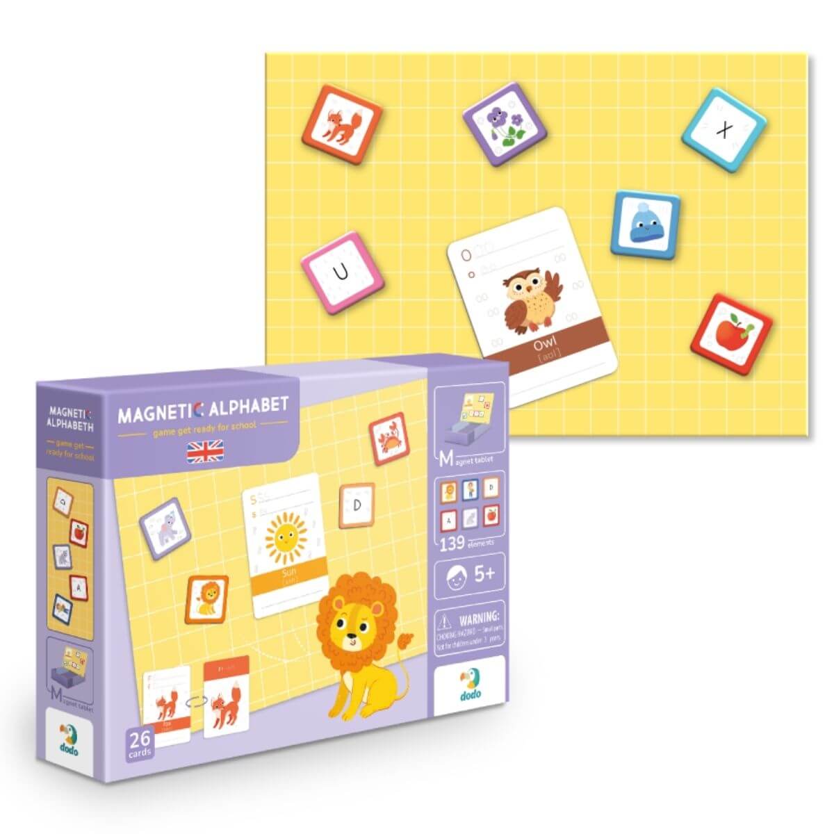 Juego magnético Aprender a escribir (inglés)