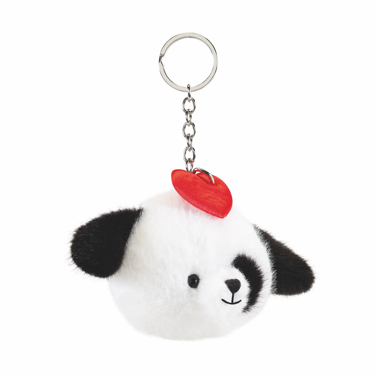 Llavero Perro corazón rojo