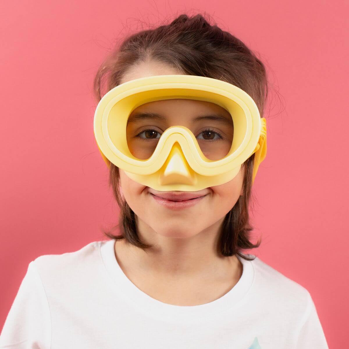 Máscara de buceo Amarillo (3 - 10 años)