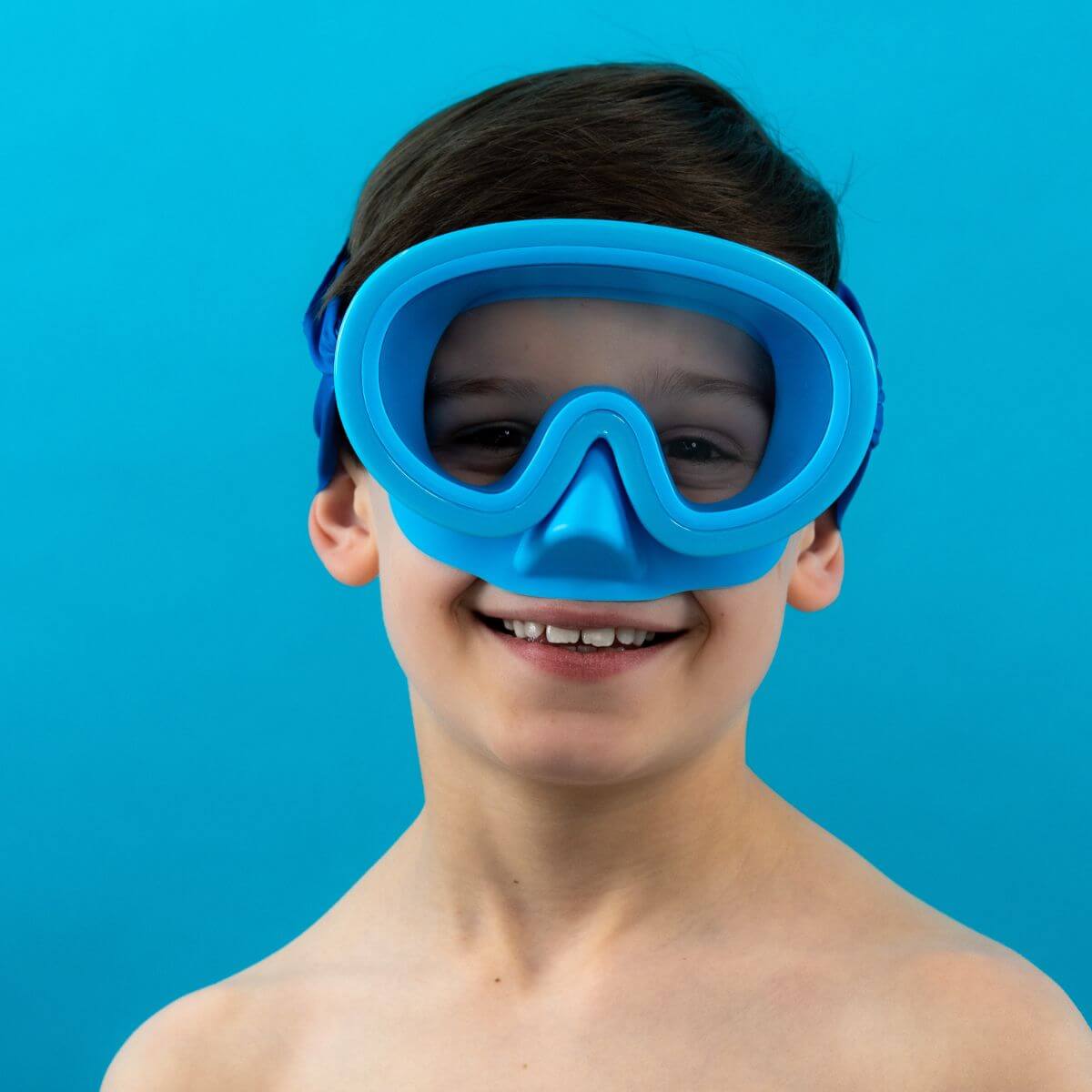 Máscara de buceo Azul (3 - 10 años)