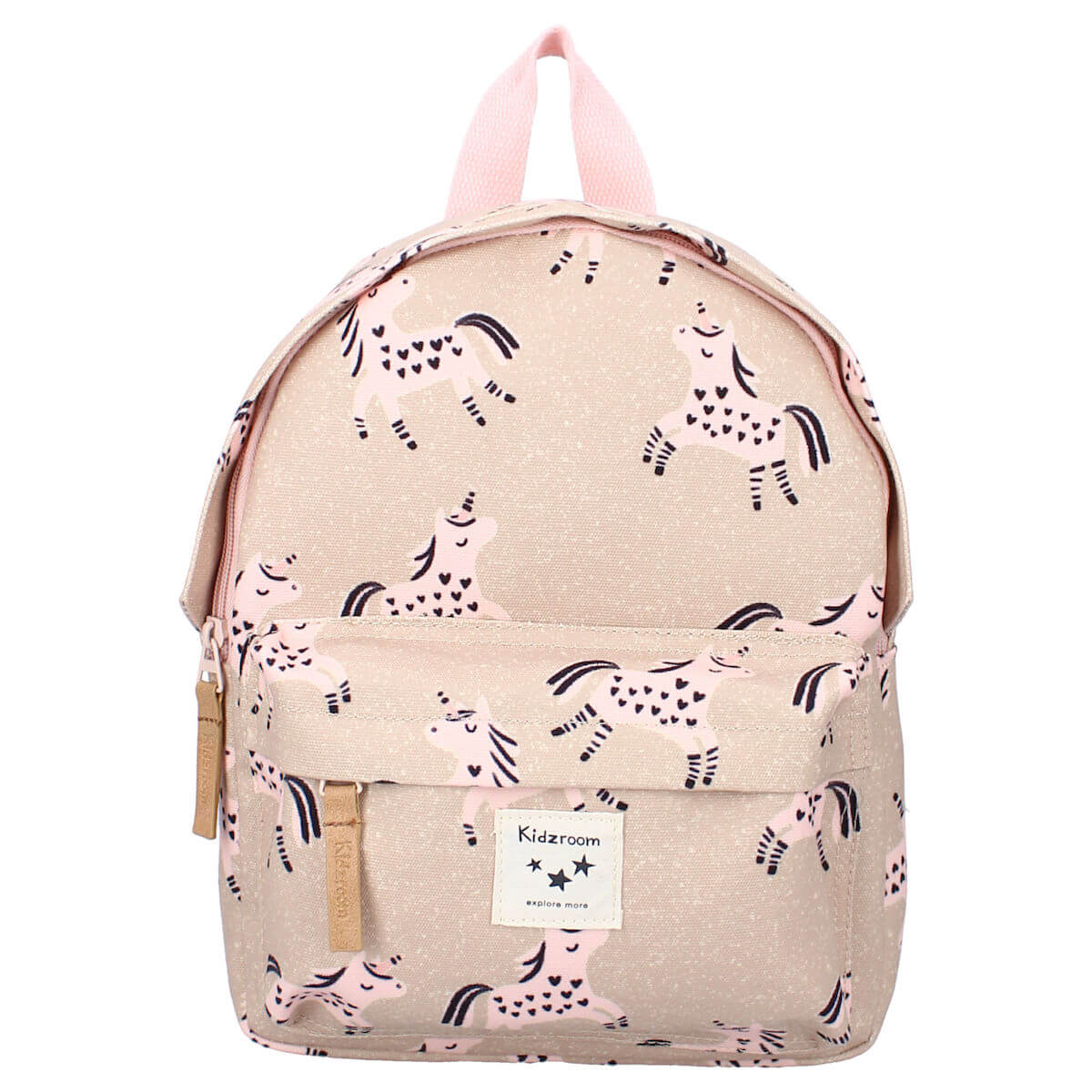 Mochila Unicornios marrón Kidzroom