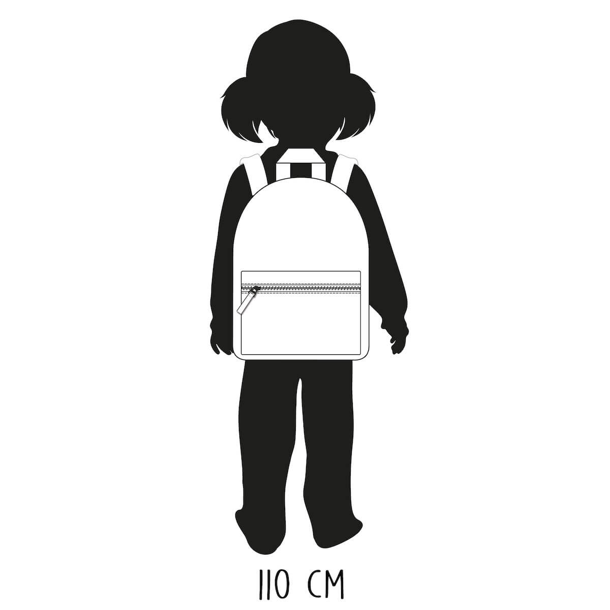 Mochila Unicornios marrón Kidzroom