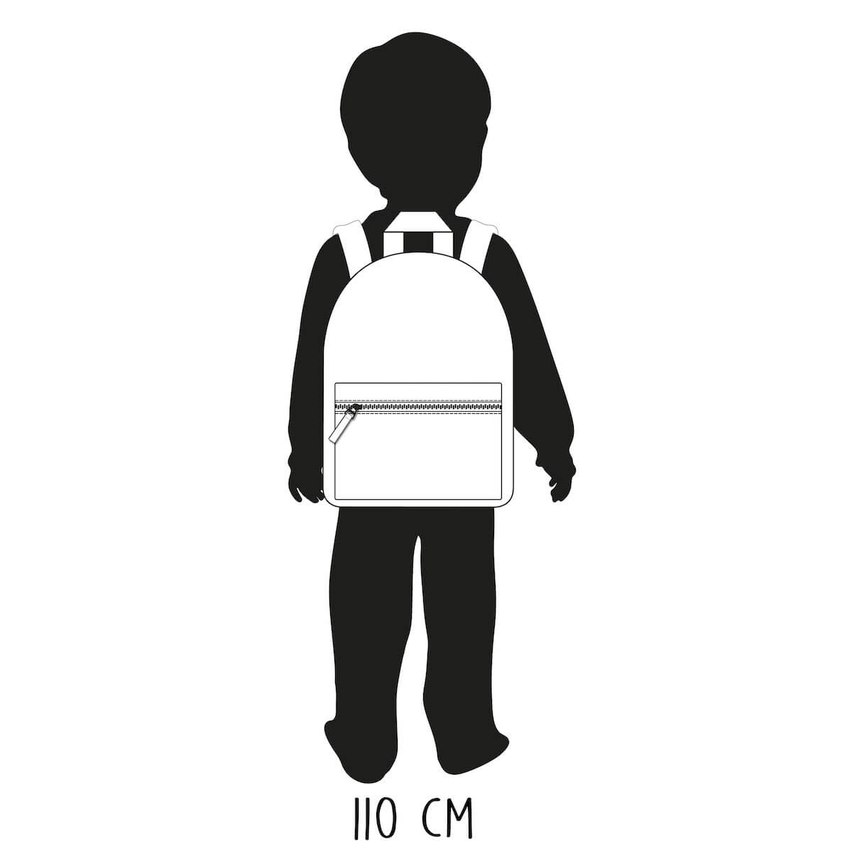 Mochila Unicornios marrón Kidzroom