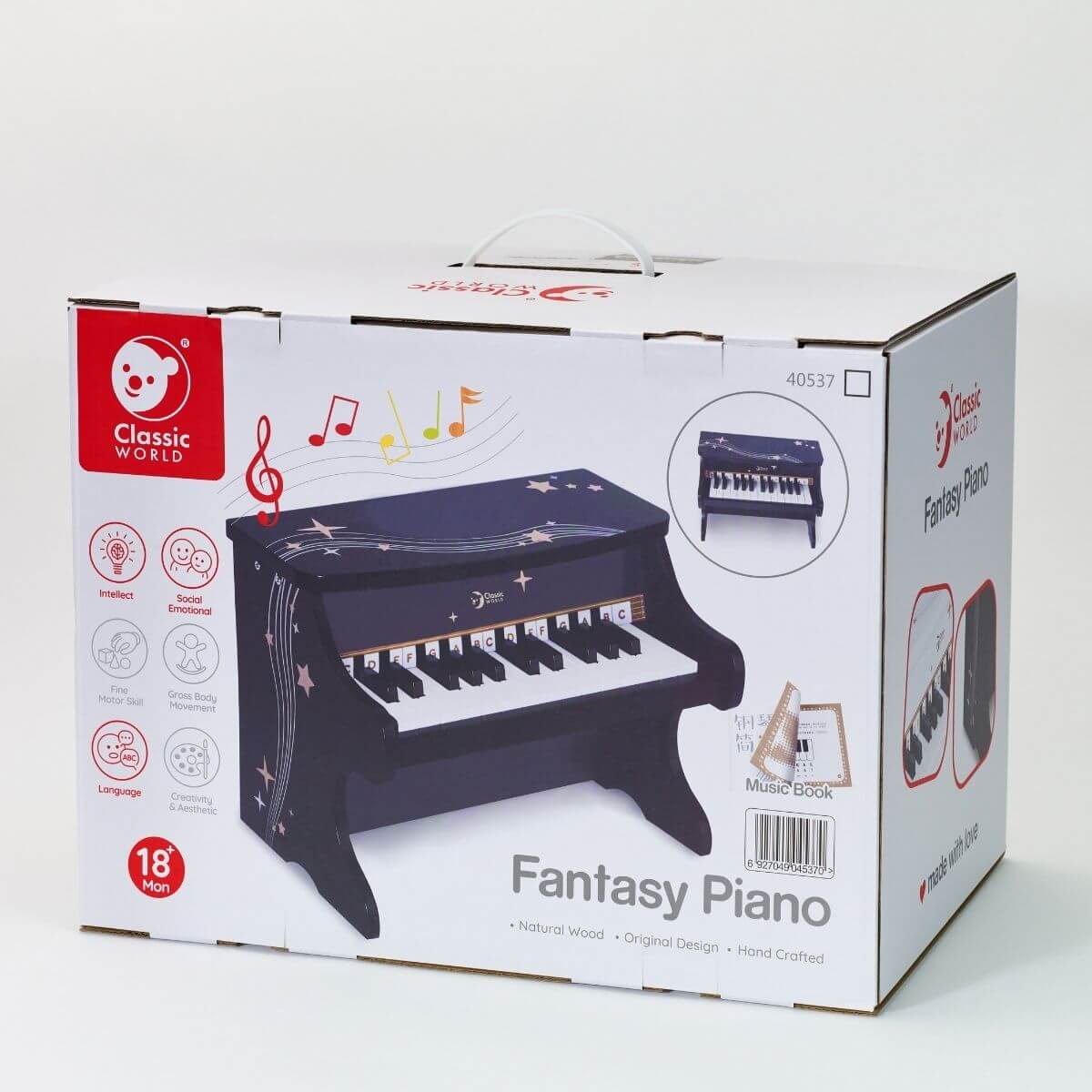 Piano Fantasía negro