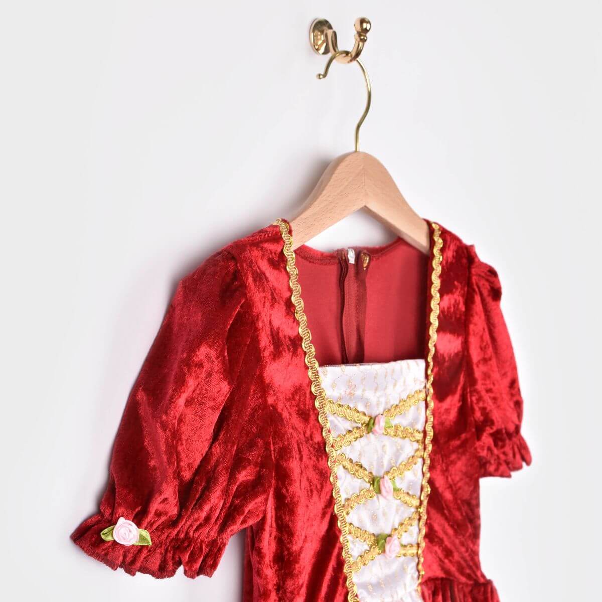 Princesa Rojo Terciopelo (varias tallas)