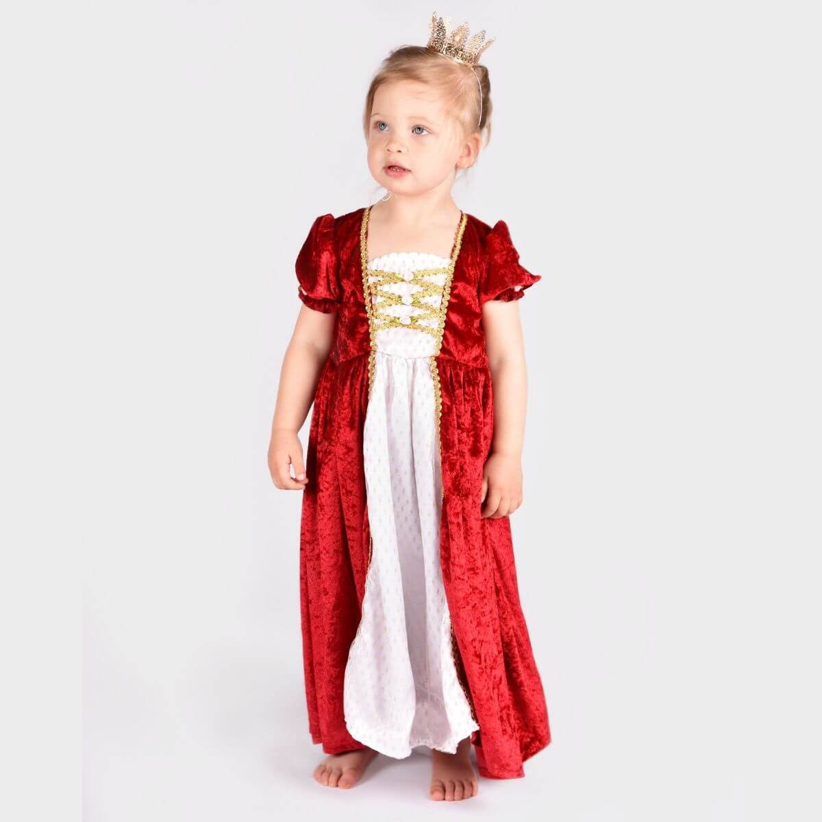 Princesa Rojo Terciopelo (varias tallas)