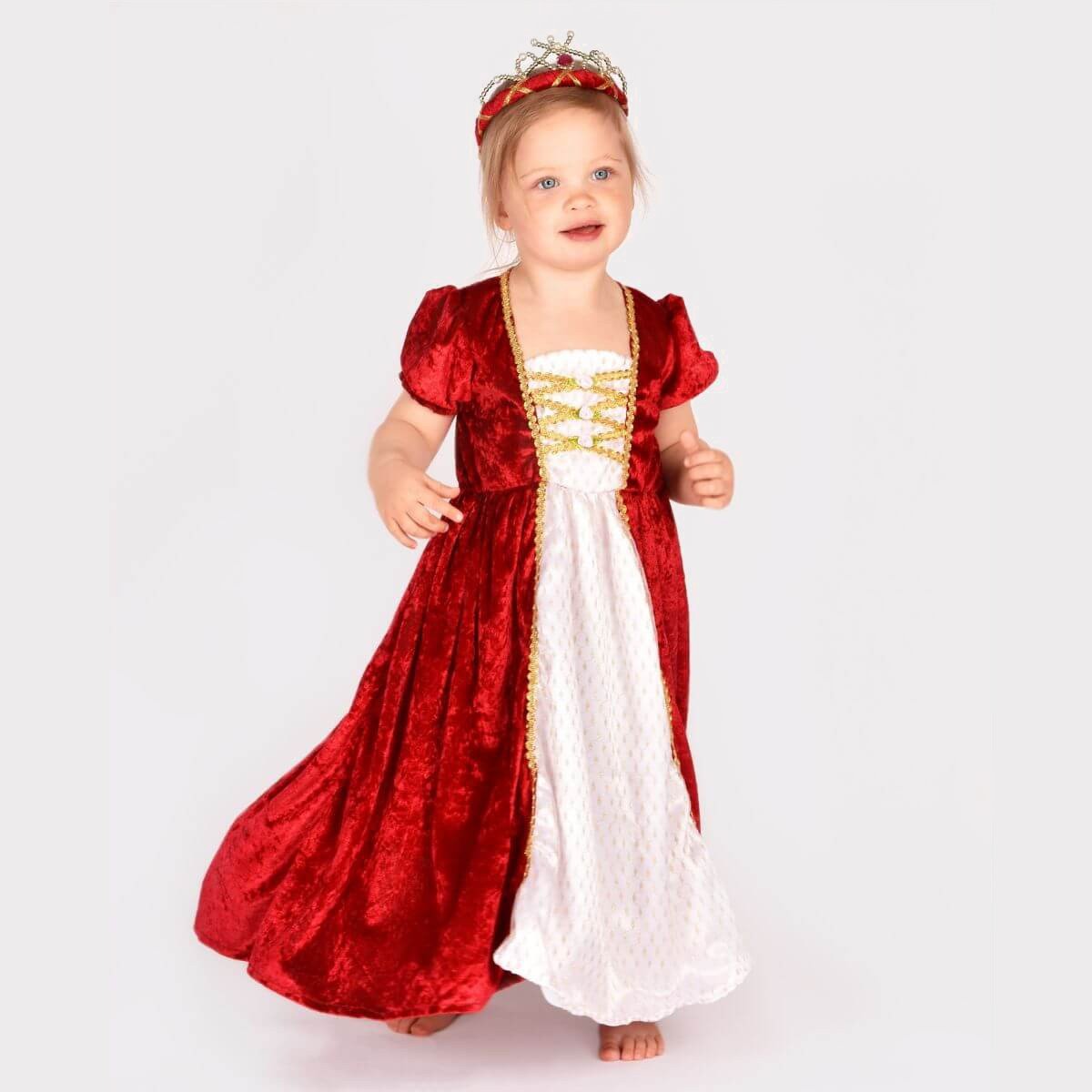 Princesa Rojo Terciopelo (varias tallas)
