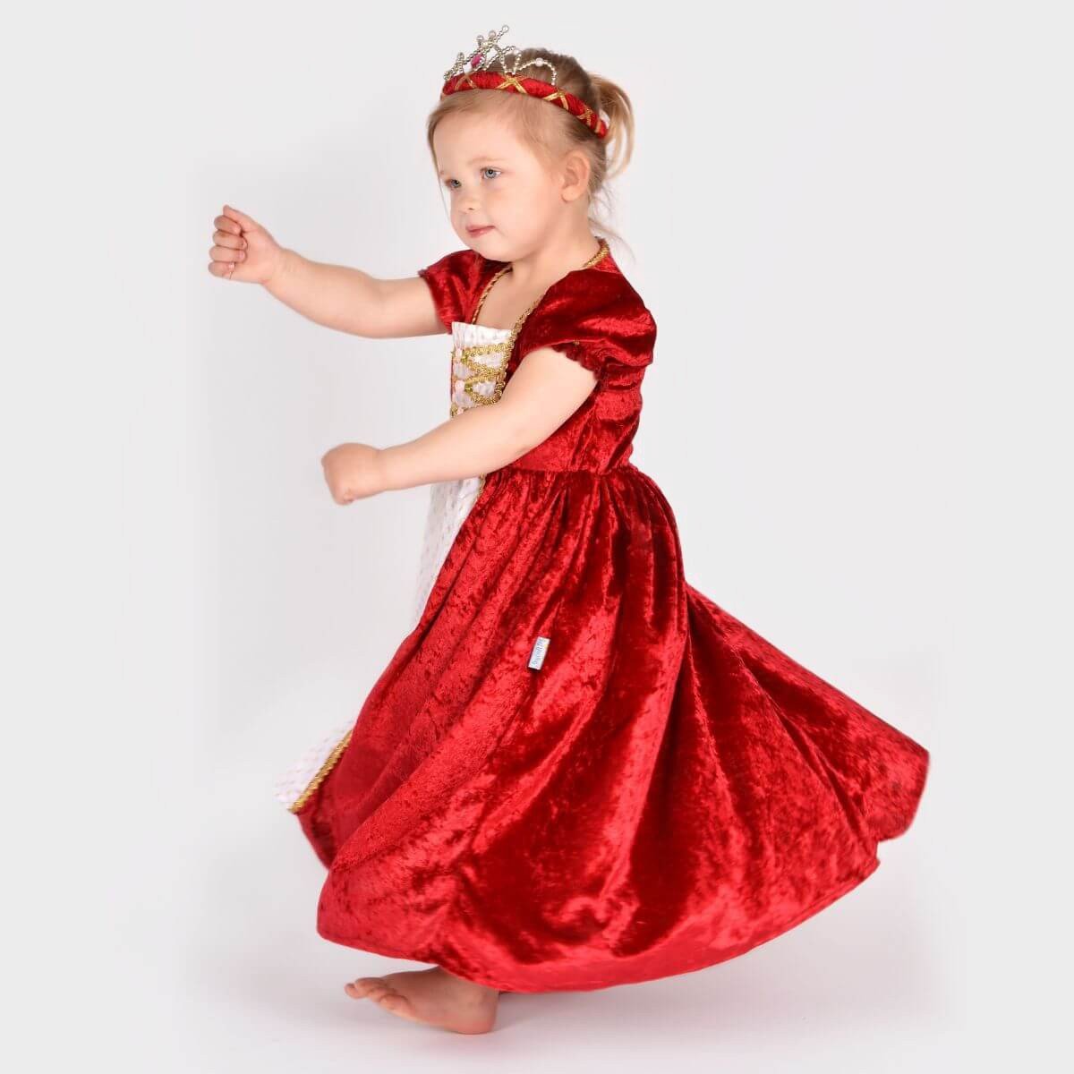 Princesa Rojo Terciopelo (varias tallas)