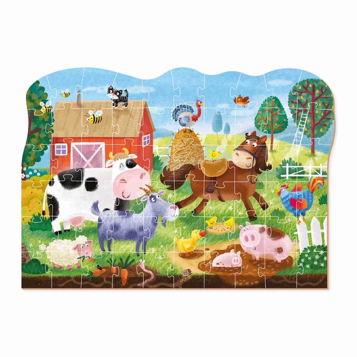 Puzzle Aventuras en la granja