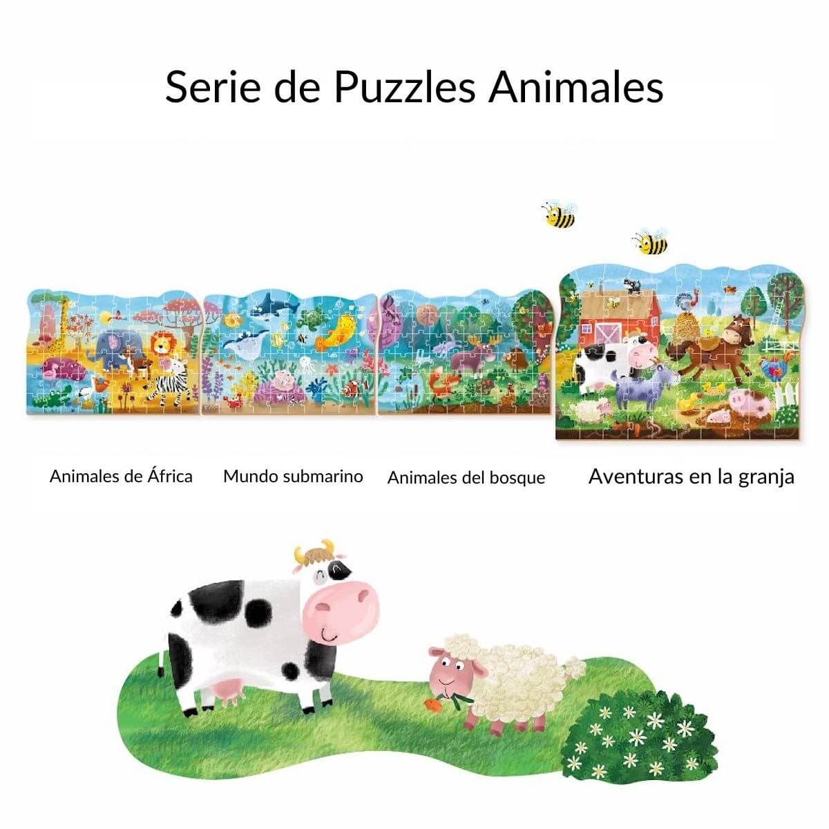Puzzle Aventuras en la granja