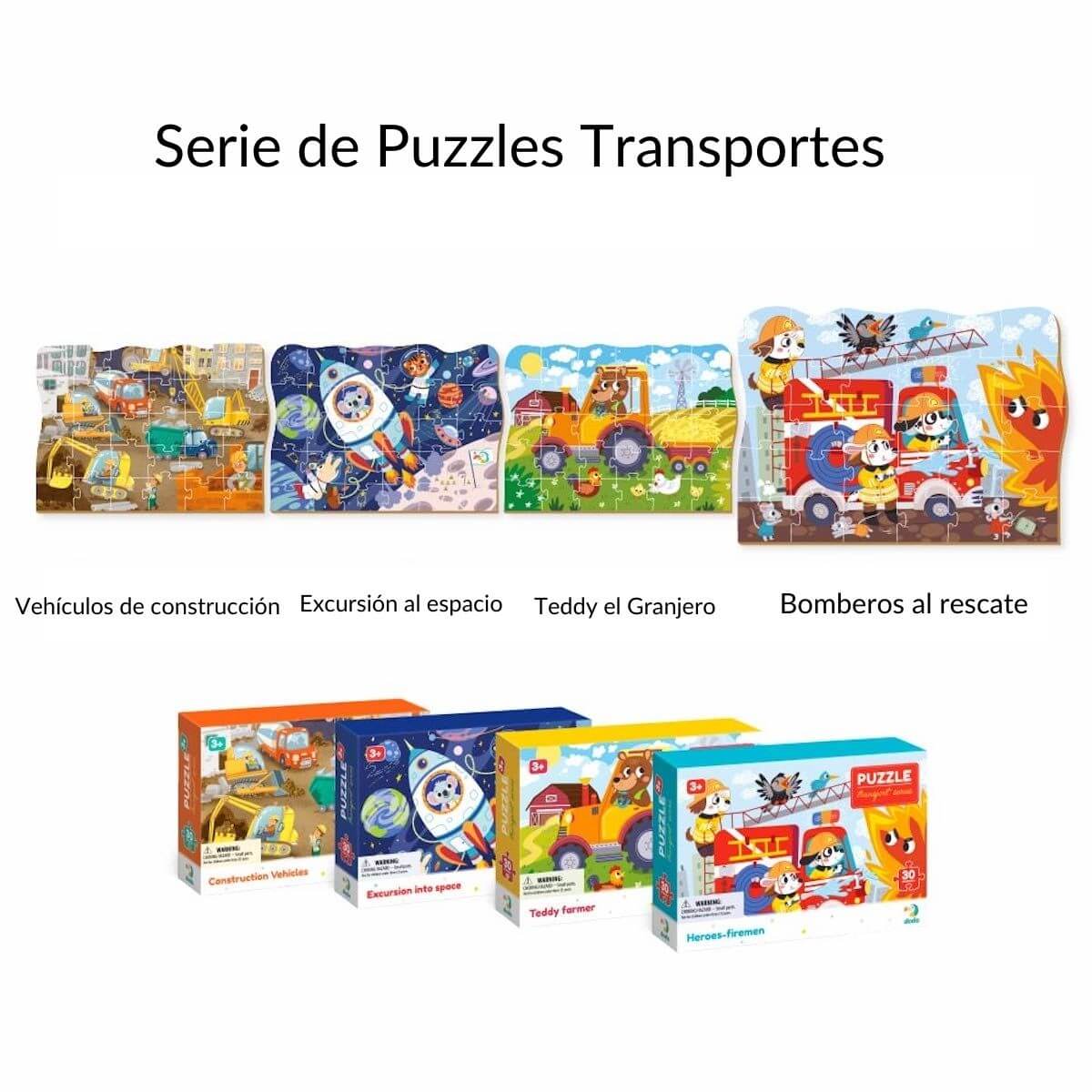 Puzzle Bomberos al rescate