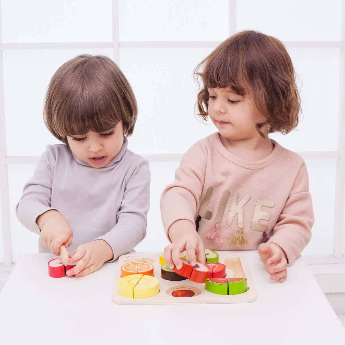 Puzzle Cortar frutas