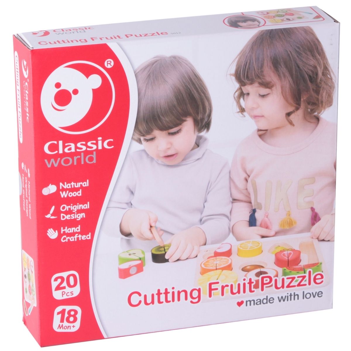 Puzzle Cortar frutas