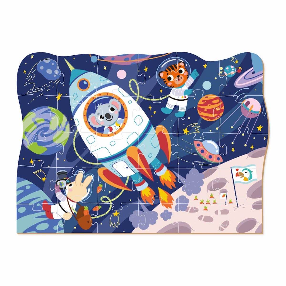 Puzzle Excursión al espacio