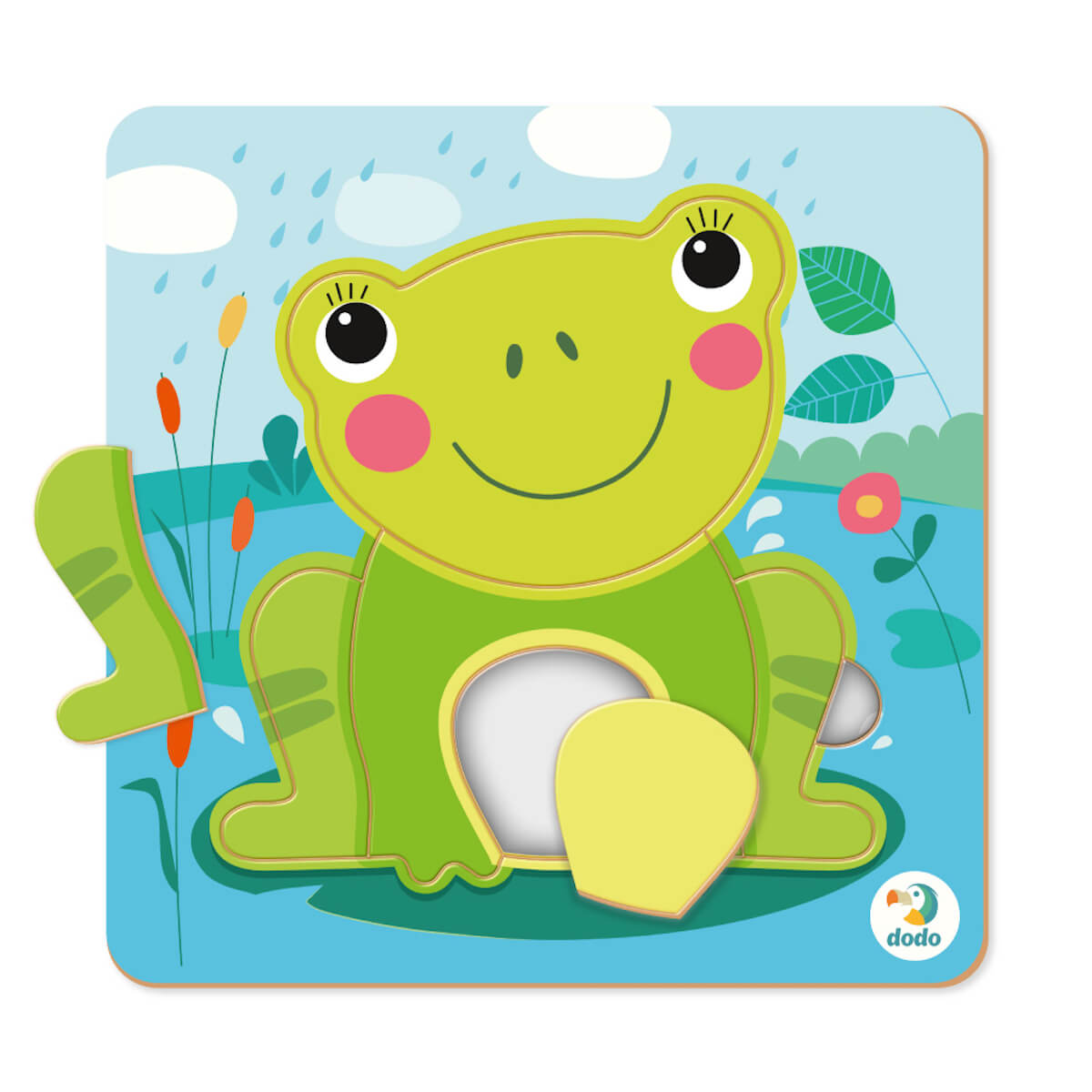 Puzzle encajable mini Rana