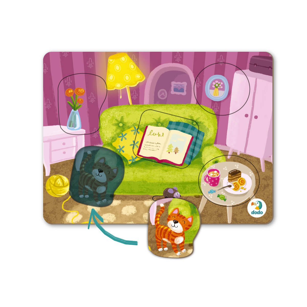 Puzzle encajable Sala de estar