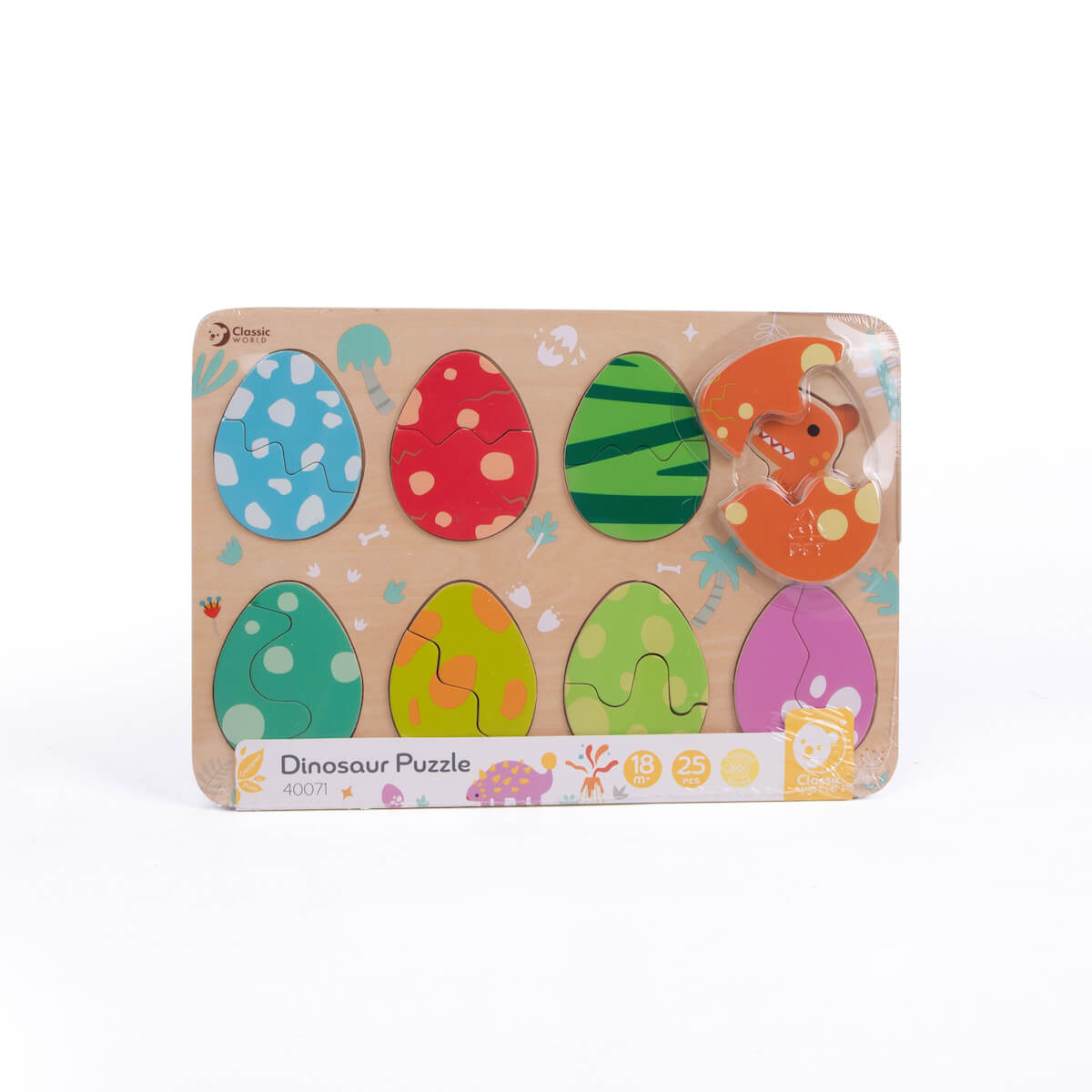 Puzzle Huevos de Dinosaurio