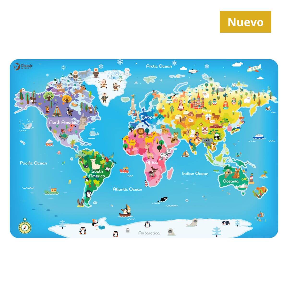 Puzzle Mapa del Mundo