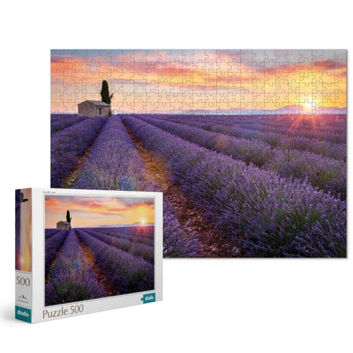Puzzle Meseta de Valensole (Francia)