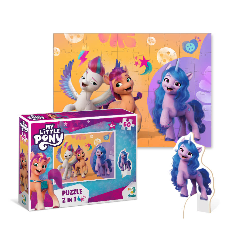 Puzzle My Little Pony con figura de Izzy (60 piezas)