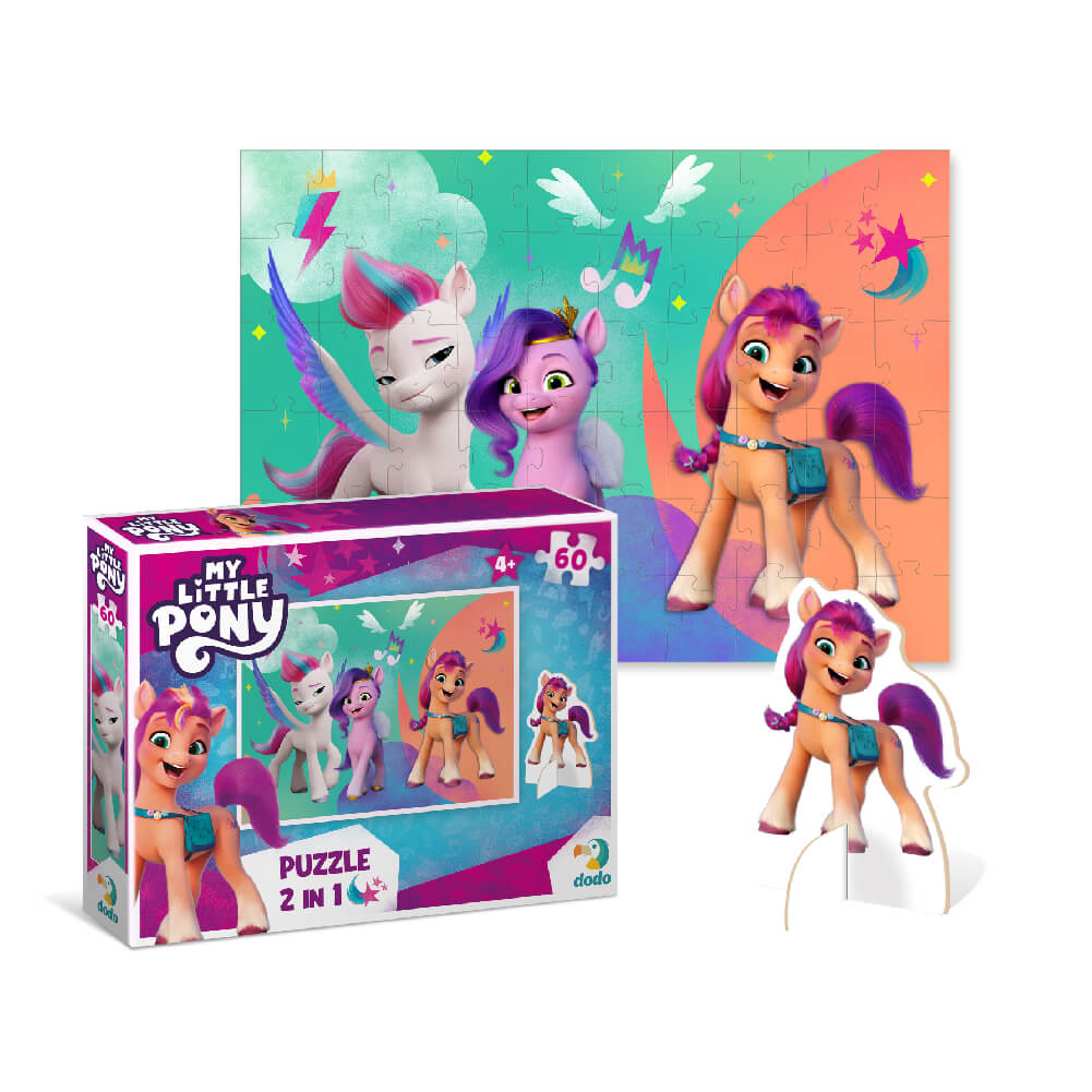 Puzzle My Little Pony con figura de Sunny (60 piezas)