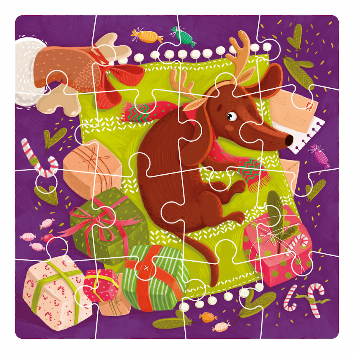 Puzzle Regalo del Perrito