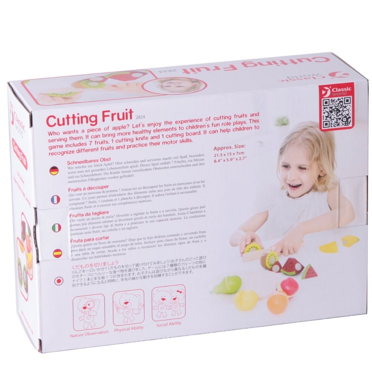 Set de cortar frutas