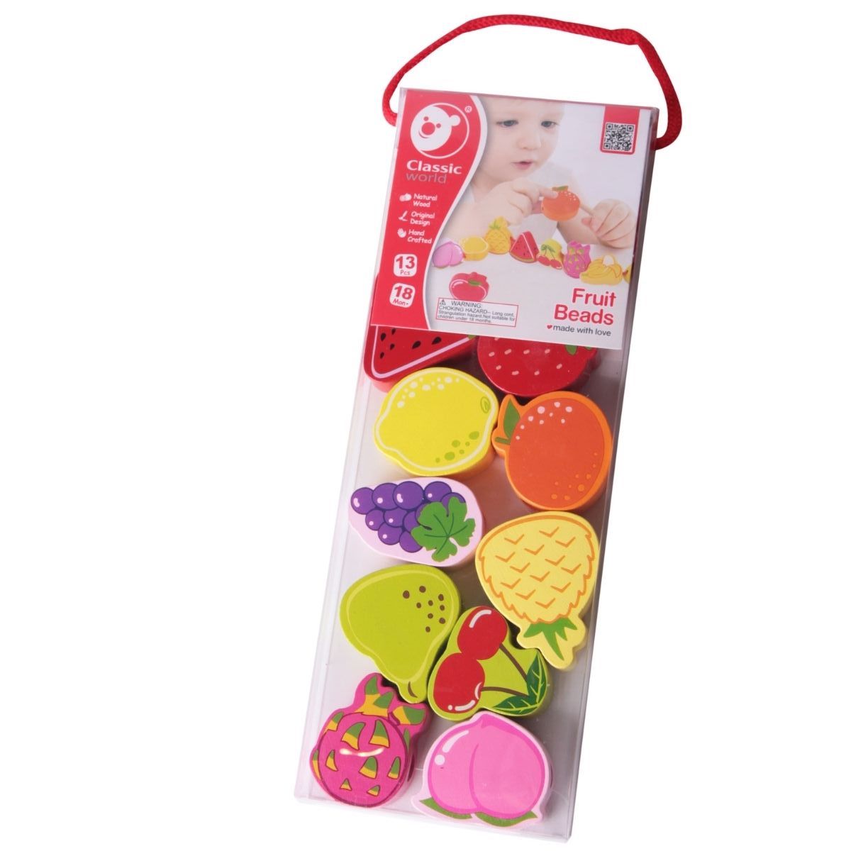 Set de ensartar Frutas